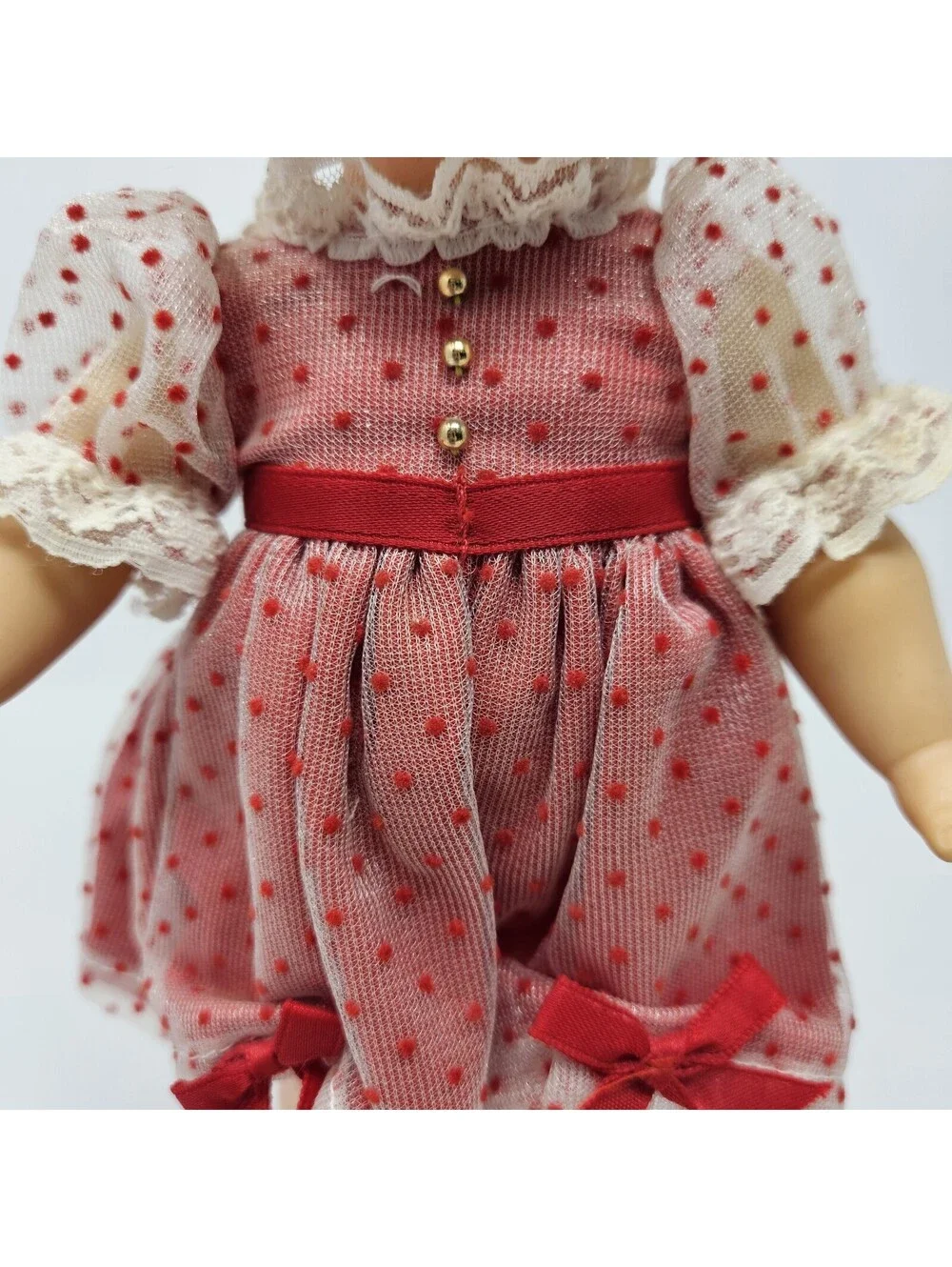 Vintage Dressy Doll Horsman Dolls Inc. BC9 Brown Hair 11” With Stand